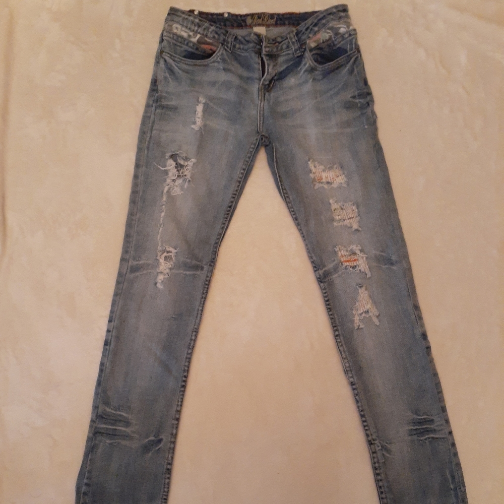 Red Rivet Jeans